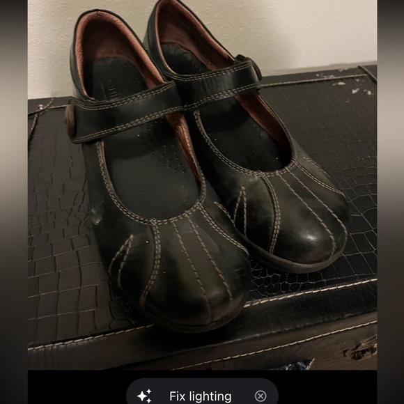 Sanita Black Mary Jane Style Mules - Picture 7 of 11